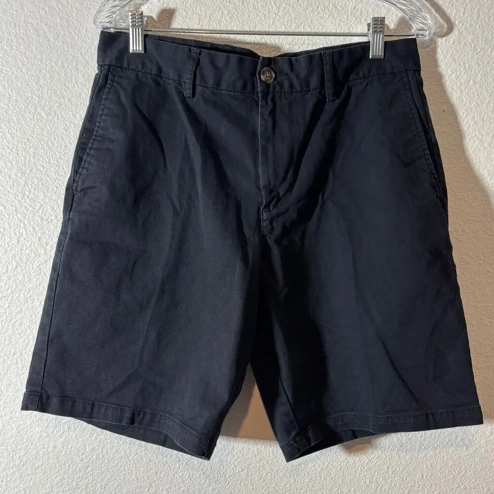 Old Navy Men's Size 34 Slim Built-In Flex Flat Front Chino Shorts 9